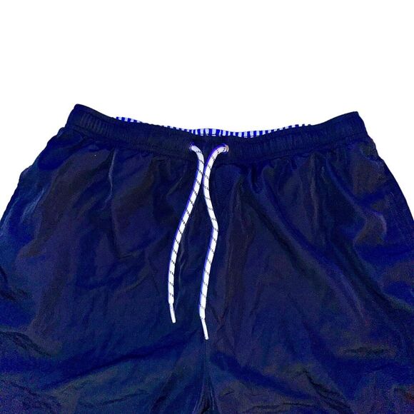 Boohoo Man Vintage Rare Nylon Glanz Shorts Silky Black Small - Picture 7 of 9
